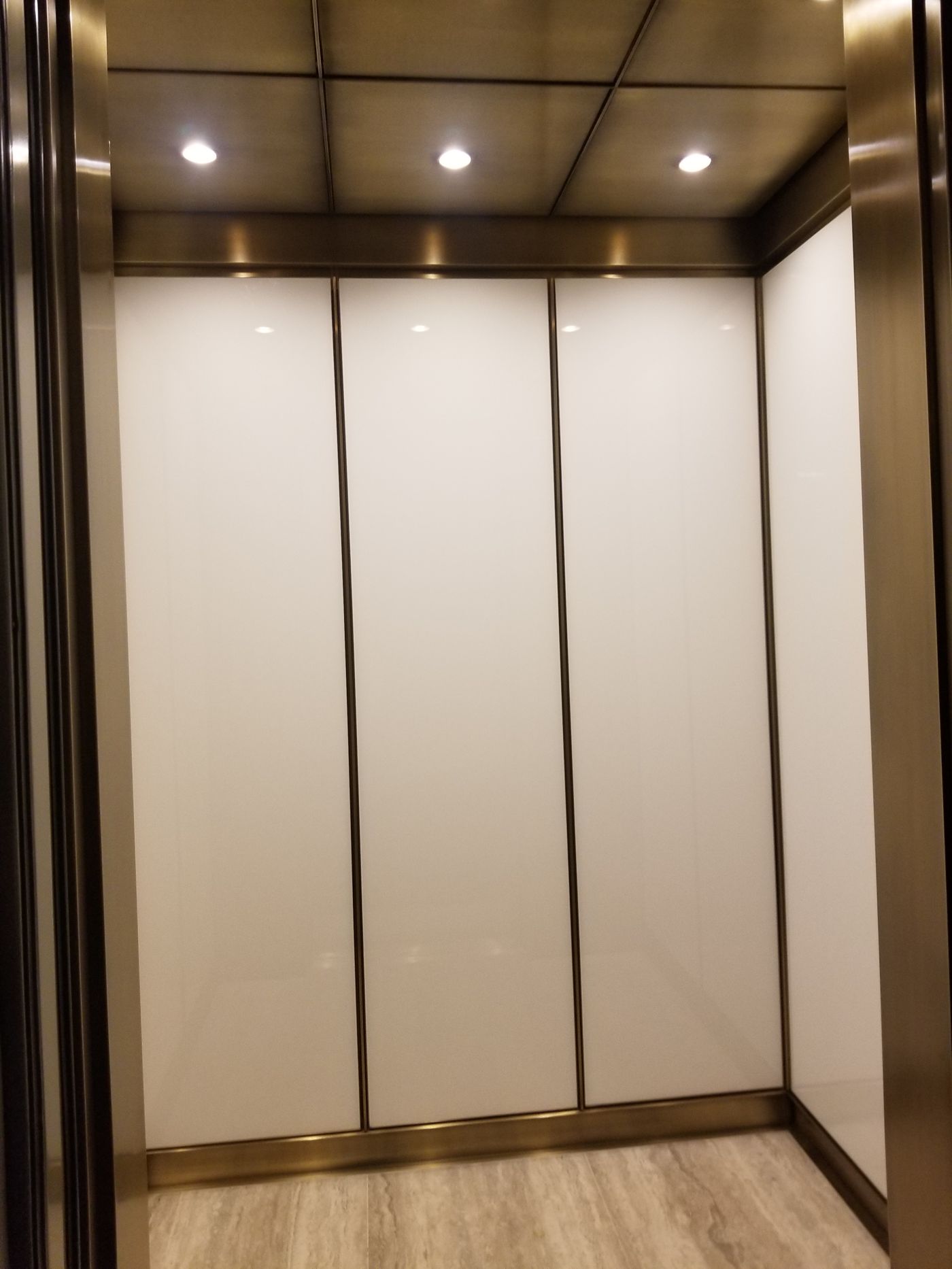120 Broadway elevator cab — Vertice